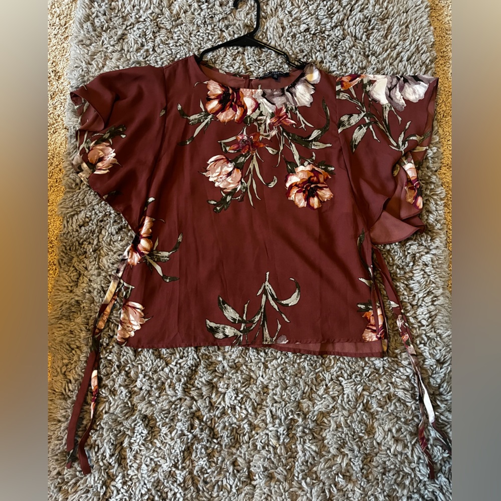 Women’s floral blouse